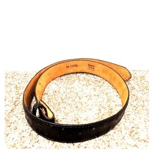 Tony Lama Ostrich Skin leather belt